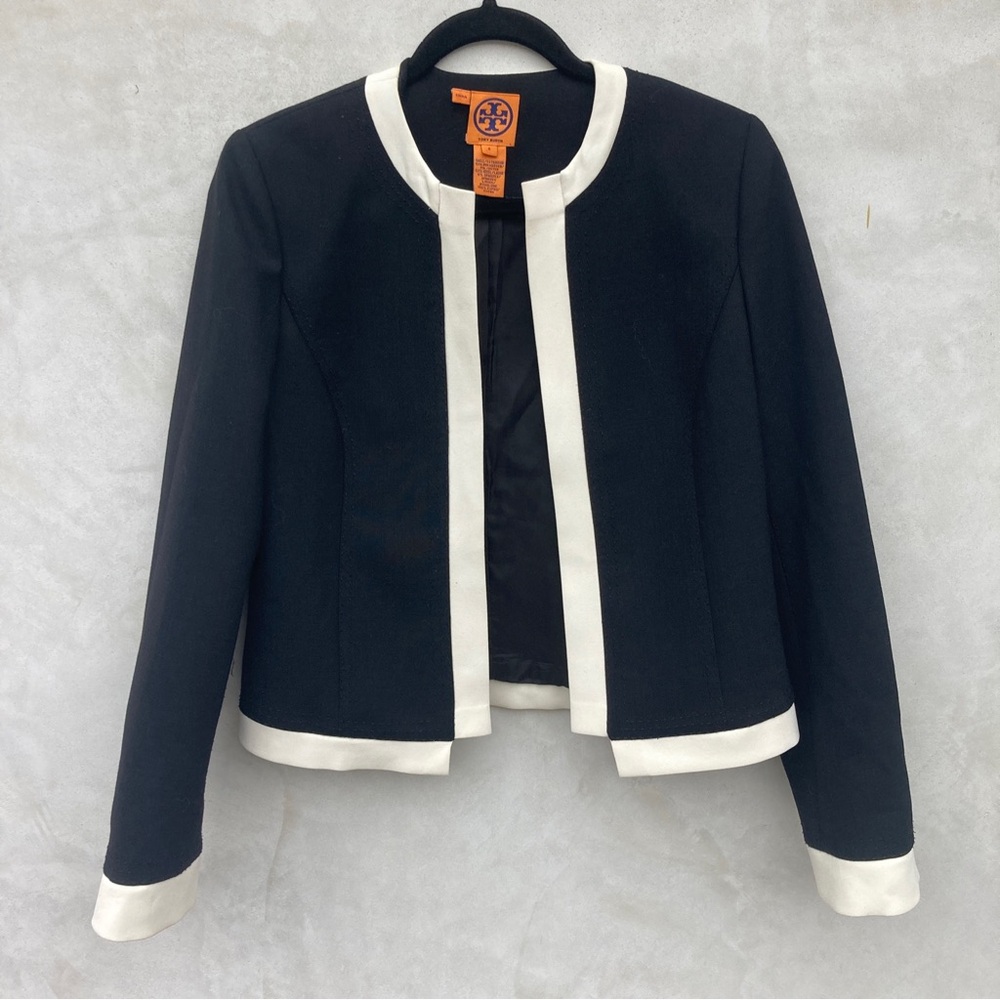 Tory Burch Black and White Jacket